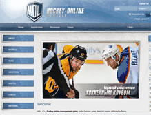 Tablet Screenshot of hockey-online.org